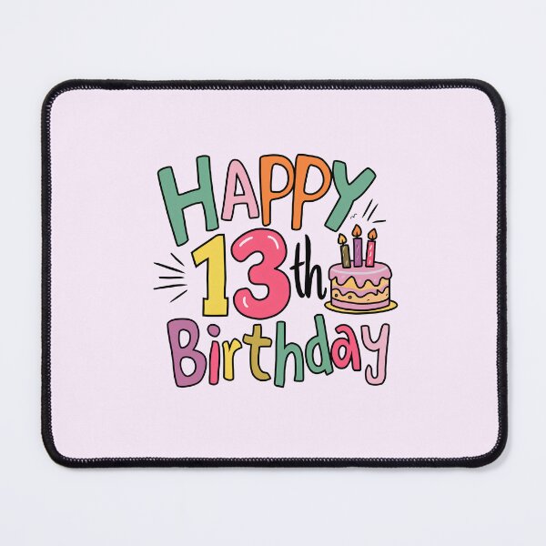 Item preview, Happy 13th Birthday designed and sold by Itsheartshop.