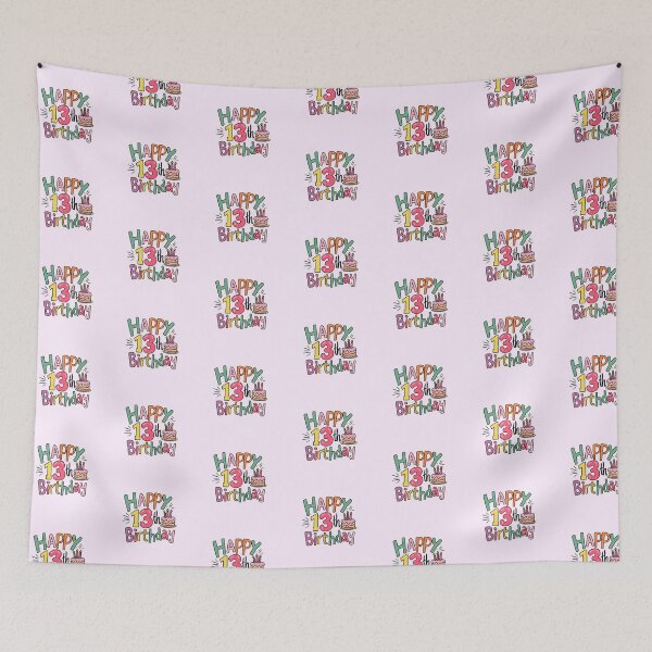 Item preview, Happy 13th Birthday designed and sold by Itsheartshop.