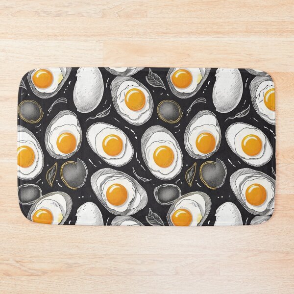 Item preview, Fried egg vintage sketch by CallisC Arts ⭐⭐⭐⭐⭐ designed and sold by CallisC-Arts.