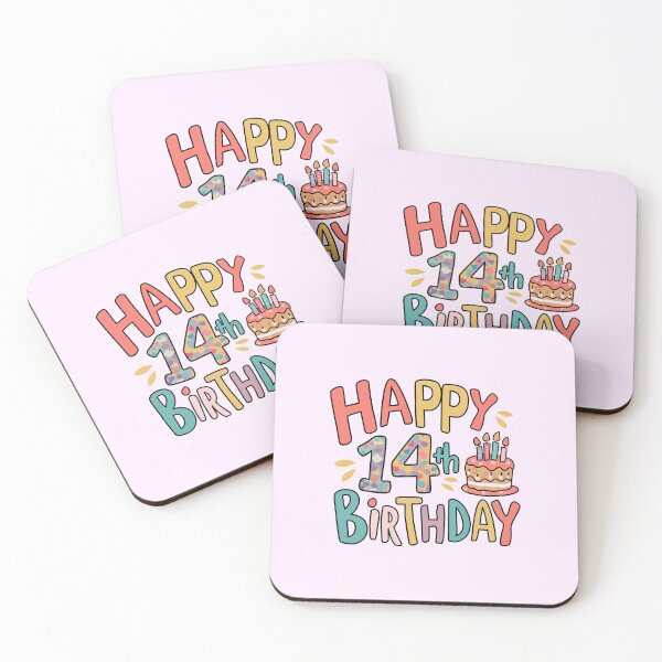 Item preview, Happy 14th Birthday designed and sold by Itsheartshop.