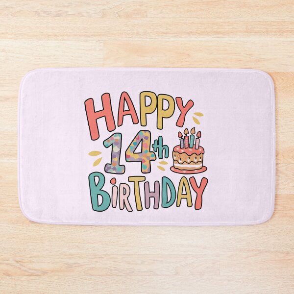 Item preview, Happy 14th Birthday designed and sold by Itsheartshop.