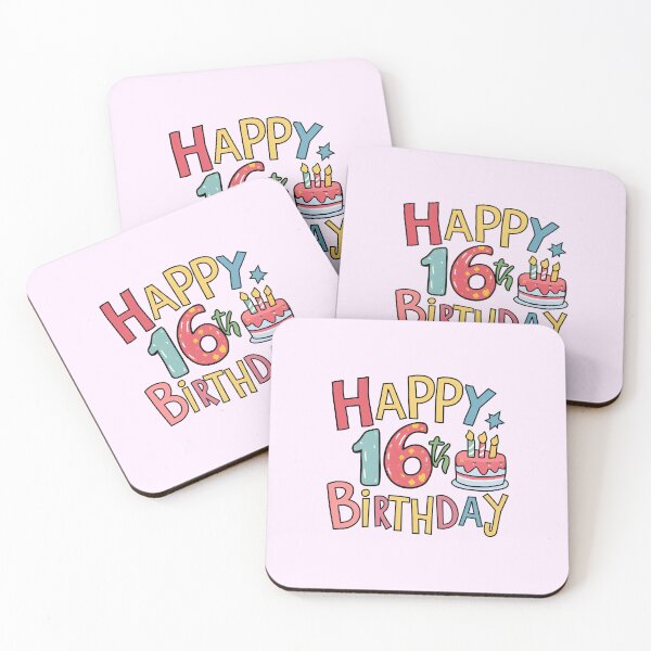 Item preview, Happy 16th Birthday designed and sold by Itsheartshop.
