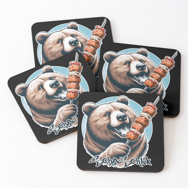 Item preview, Shashlik meat skewer bear gift designed and sold by Pineapple-Tree.