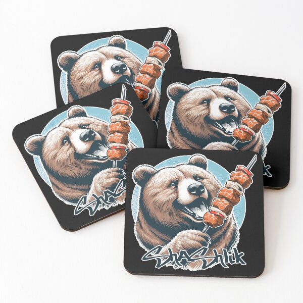 Item preview, Shashlik meat skewer bear gift designed and sold by Pineapple-Tree.