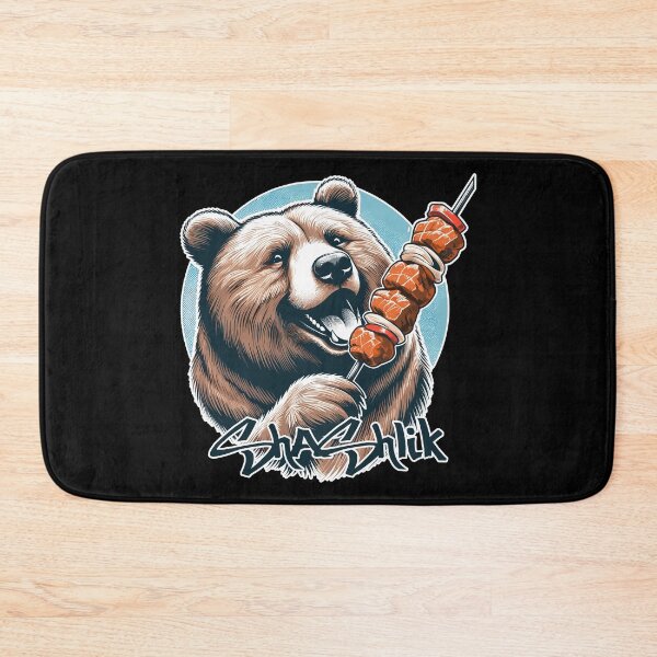 Item preview, Shashlik meat skewer bear gift designed and sold by Pineapple-Tree.