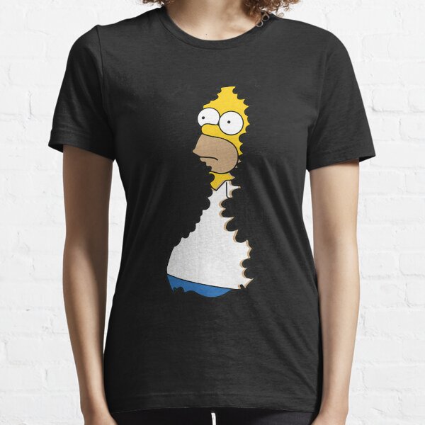 Vista previa del artículo con la obra «Camiseta Homero En Los Setos», diseñado y vendido por AlixNicolas.