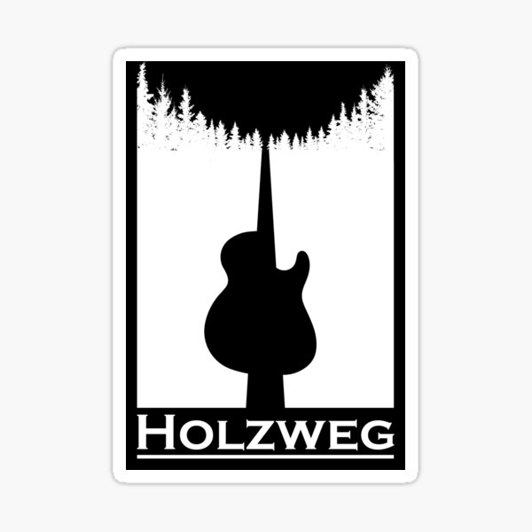 Item preview, Duo Holzweg Logo Maleny Australia new logo white designed and sold by Schoensl.