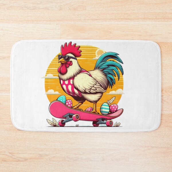 Item preview,  chicken with skateboard and  sunglasses  Easter Funny animals designed and sold by Expressions-Sel.