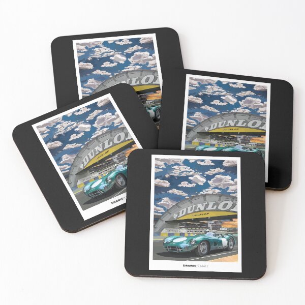 Item preview, Old British Racing Car at LeMans Drawing designed and sold by DrawnByMatt.