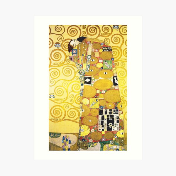 HD El árbol de la vida, (detalle) 1905 de Gustav Klimt - ALTA DEFINICIÓN Lámina artística