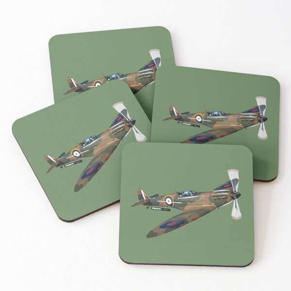 Item preview, Spitfire Plane Drawing designed and sold by DrawnByMatt.