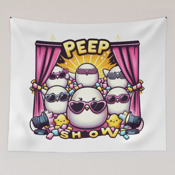 Item preview, chicken show Easter Funny animals designed and sold by Expressions-Sel.