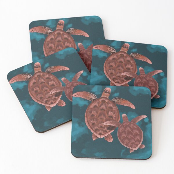 Item preview, Two turtles designed and sold by ArtFishh.