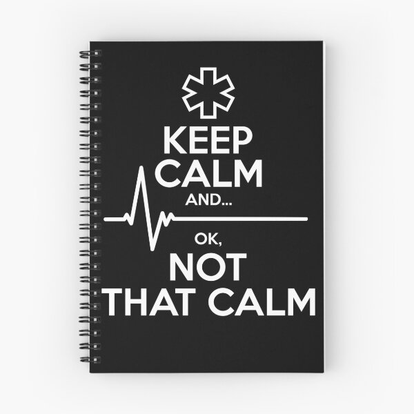 Item preview, Keep Calm And Ok, Not That Calm Paramedic Gifts designed and sold by LazyGreyBear.