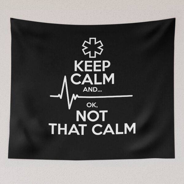 Item preview, Keep Calm And Ok, Not That Calm Paramedic Gifts designed and sold by LazyGreyBear.
