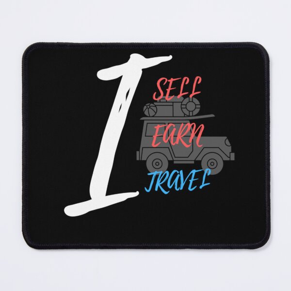 Item preview, "Unlock Financial Freedom: Sell, Earn, Travel - Motivational T-Shirt" designed and sold by Sensihoriverse.