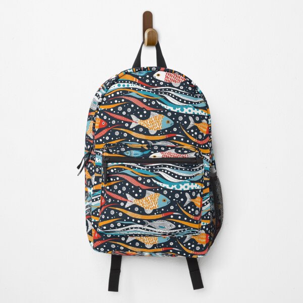 Item preview, Abstract Fish Pattern designed and sold by Repetra.