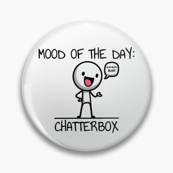 Item preview, Mood of The Day: Chatterbox - Stickman Crew #19 designed and sold by TheRumblingNerd.