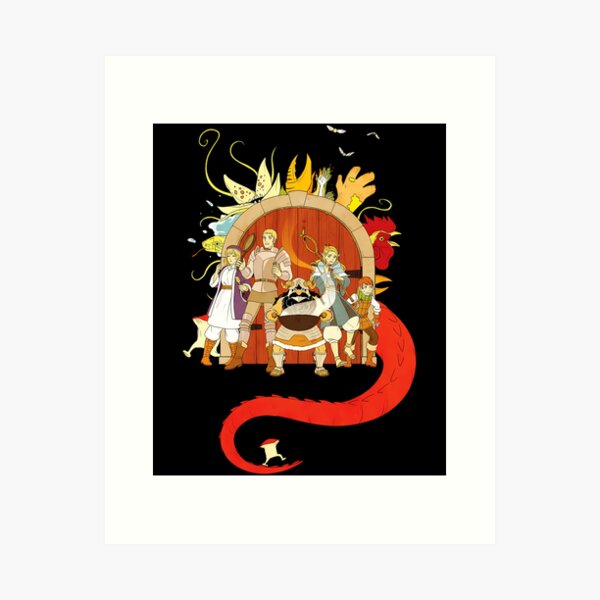  Detective Conan Manga Design Art Print