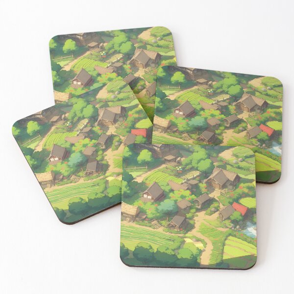 Item preview, Summer day Countryside (5)- Pixel art designed and sold by octoboobs.