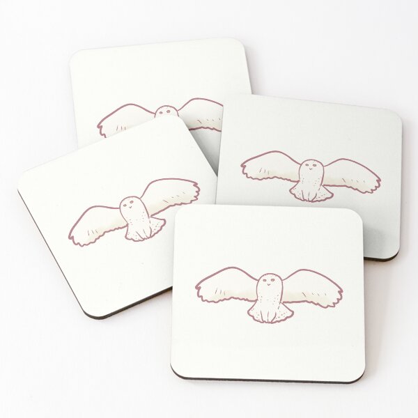 Item preview, Cute snow owl flying  designed and sold by Mayarart.
