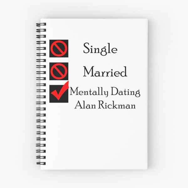 Item preview, Mentally Dating Alan Rickman designed and sold by EloiseShaw.