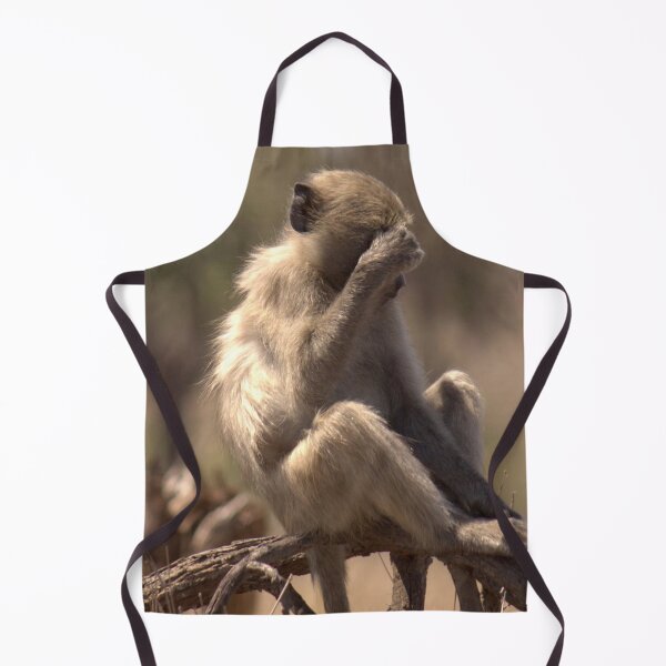 Item preview, THE WATCHING IS KILLING ME - THE CHACHMA BABOON - Papio ursinus designed and sold by Magriet Meintjes.