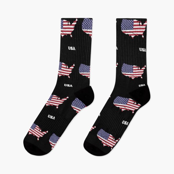 Item preview, USA Flag Map Wood Effect designed and sold by Blok45.