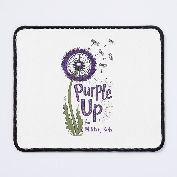 Item preview, Purple Up for Military Kids designed and sold by HeadTurningArt.