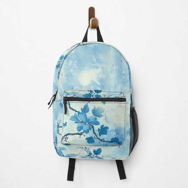 Item preview, Blue Floral Kaleidoscopic Design and Pattern designed and sold by WendyMaree.