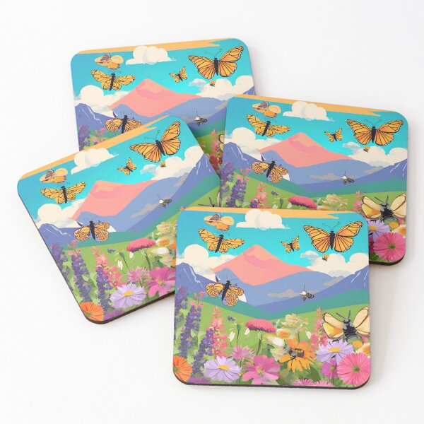 Item preview, Butterflies Amidst Blossoms designed and sold by RickyHerrera.
