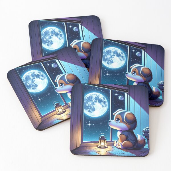 Item preview, A  Dog Night of Solitude designed and sold by TarotDigital.