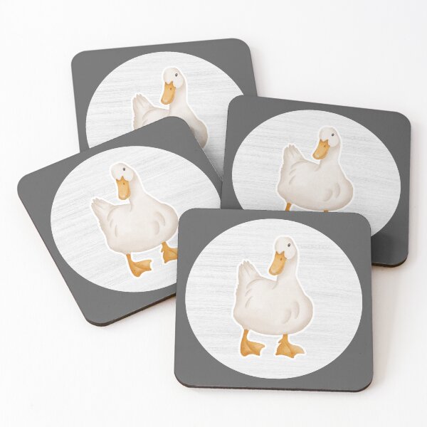 Item preview, Duck Watercolor Drawing designed and sold by LivingColorful.