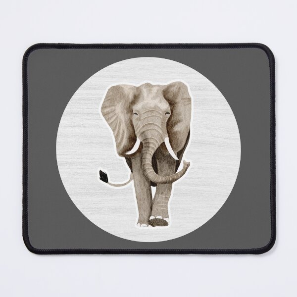 Item preview, Watercolor Drawing of an Elephant designed and sold by LivingColorful.