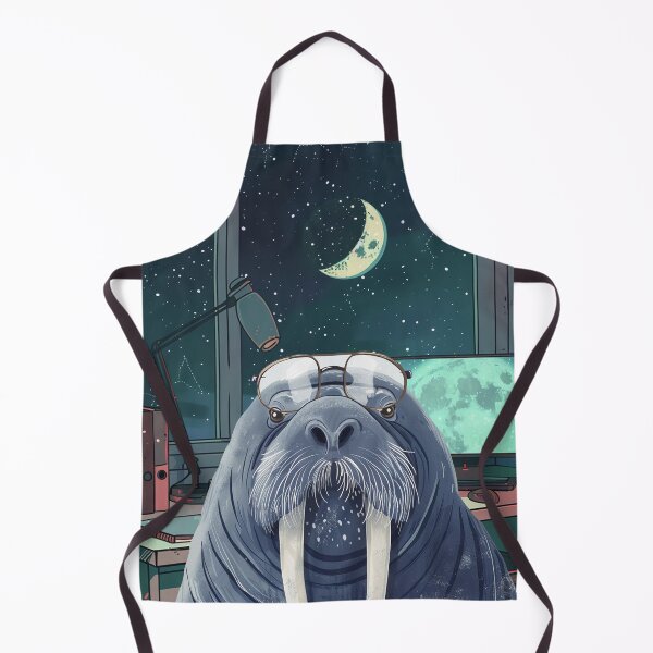 Item preview, Walrus in the cosmic office designed and sold by EtherealShadows.