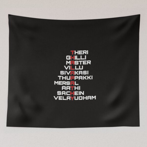Item preview, Vijay Thalapathy Tamil Movies   designed and sold by JeffrPalma.
