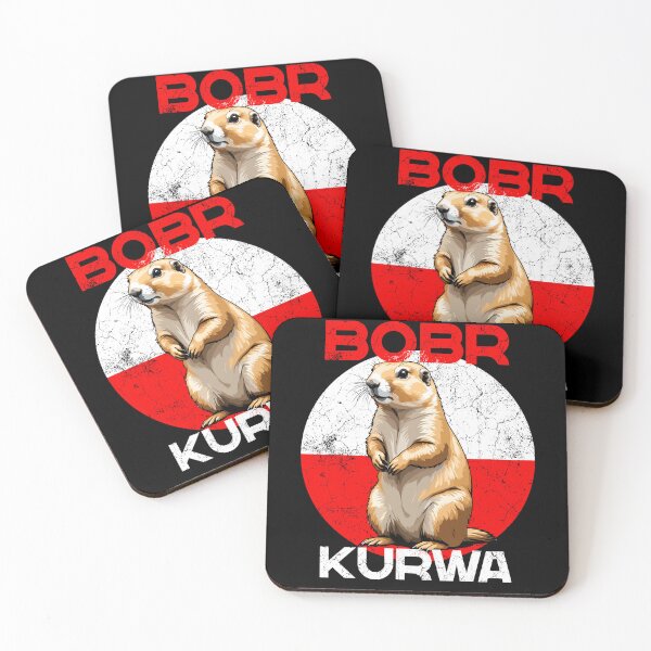 Item preview, Bobr Kurwa Polish Meme Funny Saying designed and sold by LuminOrb.