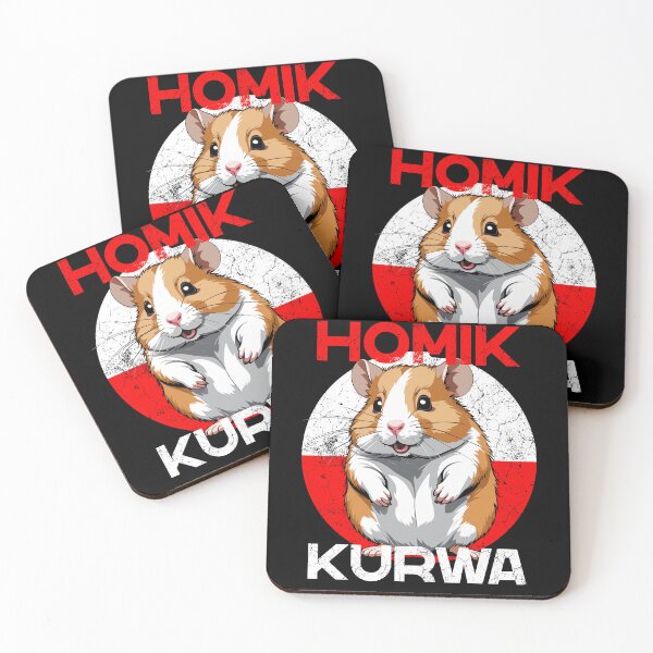 Item preview, Homik Kurwa Polish Meme Funny Saying designed and sold by LuminOrb.
