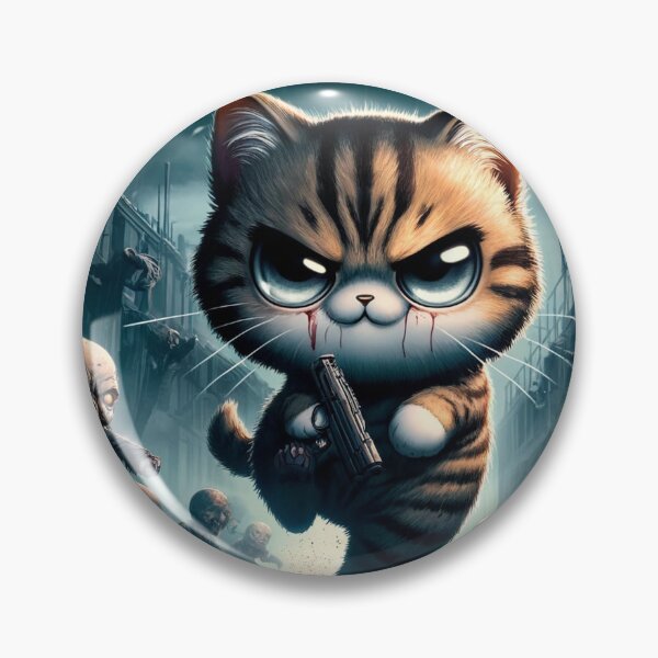 Item preview, Night of the Feline Survivor: A Chibi Apocalypse designed and sold by TarotDigital.