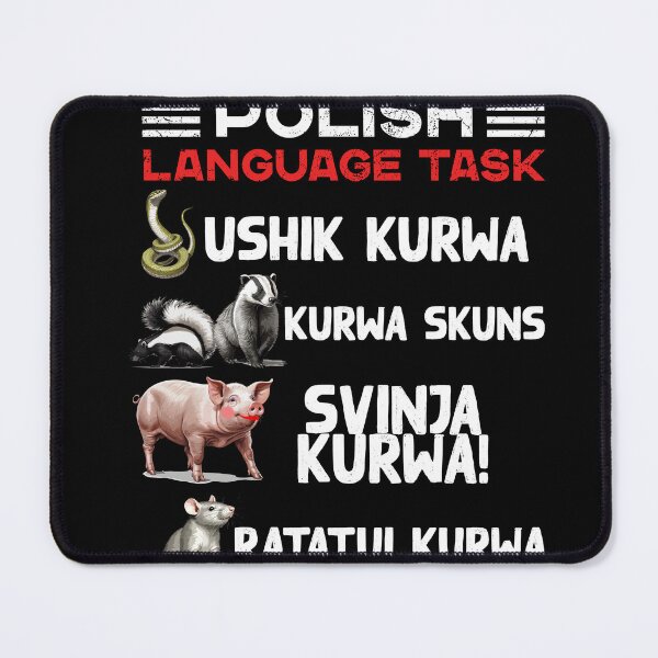 Item preview, Funny Polish Lesson Iconic Meme designed and sold by LuminOrb.