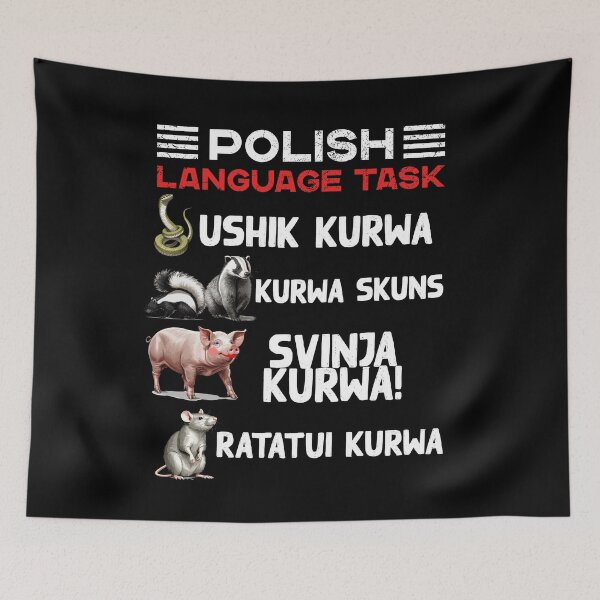 Item preview, Funny Polish Lesson Iconic Meme designed and sold by LuminOrb.