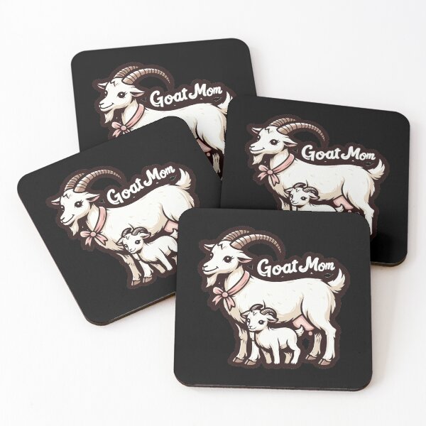 Item preview, Adorable Goat Mom and Baby - Cute designed and sold by Shtex.