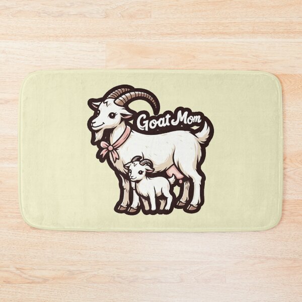 Item preview, Adorable Goat Mom and Baby - Cute designed and sold by Shtex.