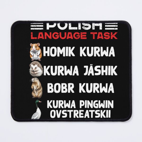 Item preview, Funny Polish Lesson Iconic Meme designed and sold by LuminOrb.