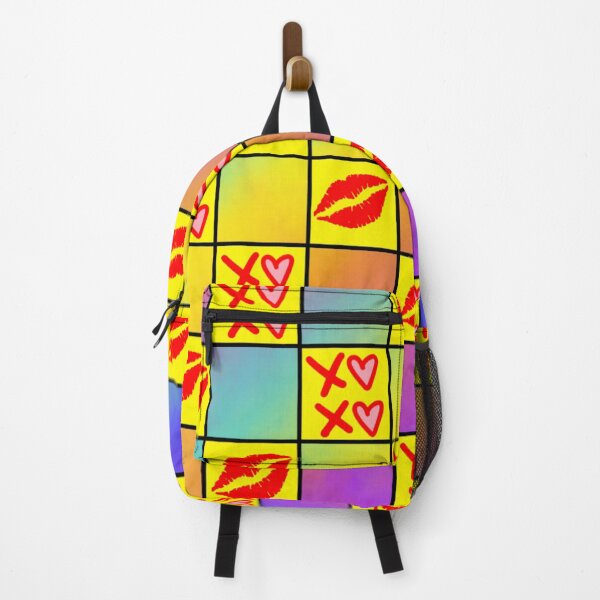Item preview, Colourful Xoxo Kisses Romantic cute lovers Loveland designed and sold by LUCKYHAPPYFINDS.