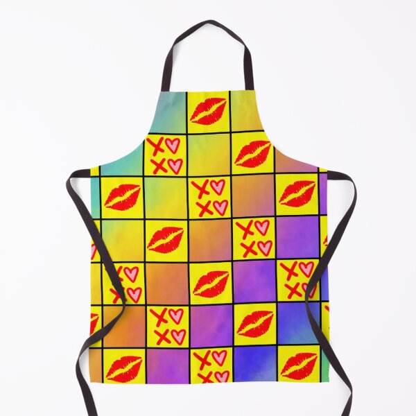 Artikelvorschau, Bunte Xoxo Küsse Romantische süße Liebhaber Loveland entworfen und verkauft von LUCKYHAPPYFINDS.