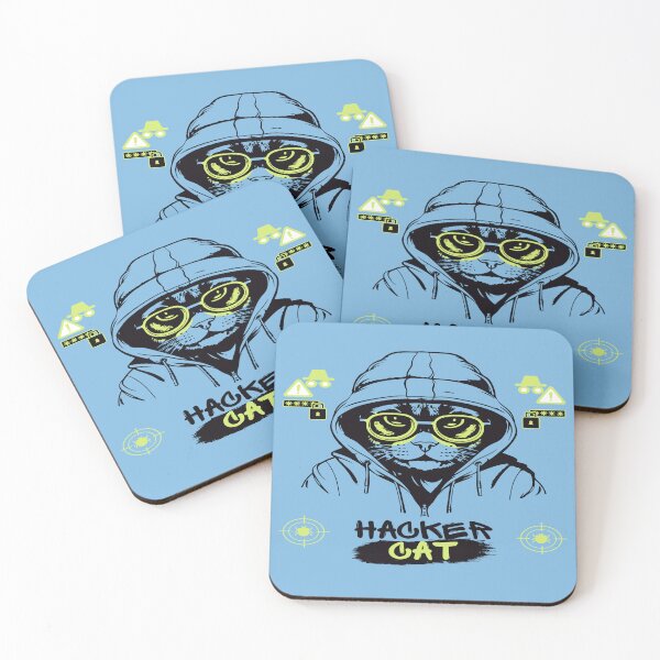 Item preview, Hacker Cat ! designed and sold by Crossverse.
