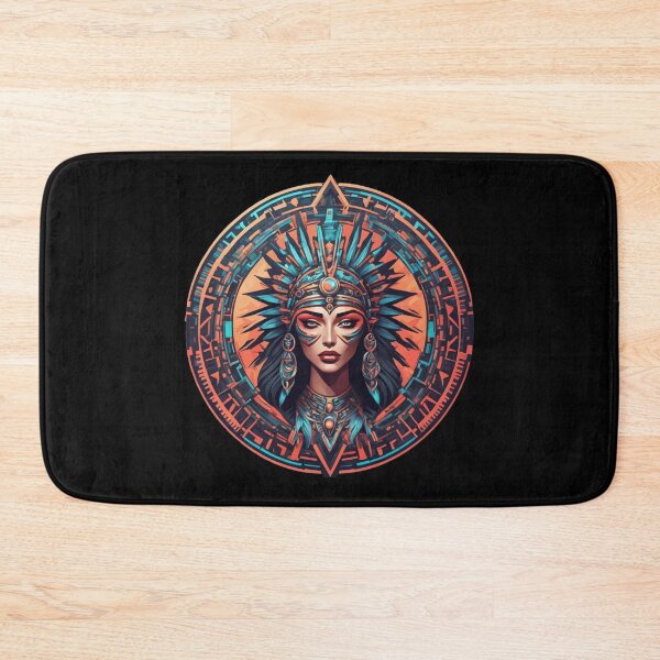 Item preview, Tribal Priestess Disc, Beautiful Tribal Girl, Psychedelic designed and sold by Burn-Ego.