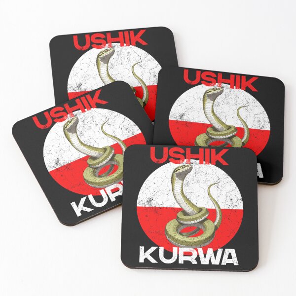 Item preview, Ushik Kurwa Funny Saying Polish Meme designed and sold by LuminOrb.