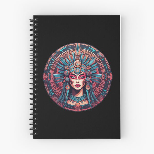 Item preview, Mayan Priestess Disc, Beautiful Tribal Girl, Psychedelic designed and sold by Burn-Ego.